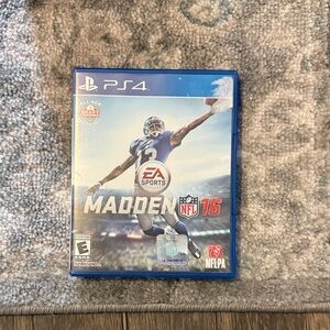 Madden NFL 16 for PS4 - Blue Case